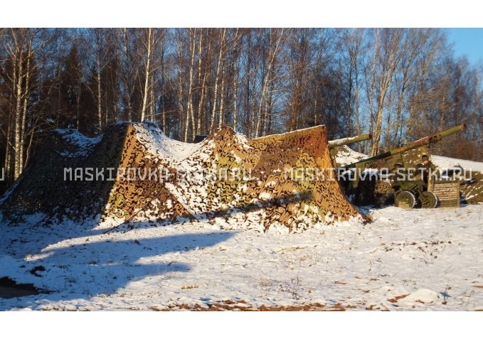 Маскировочная сеть МКТ-2П Поле 3х6 м – купить по цене 5100 руб. в интернет-магазине в городе Волгоград картинка 7