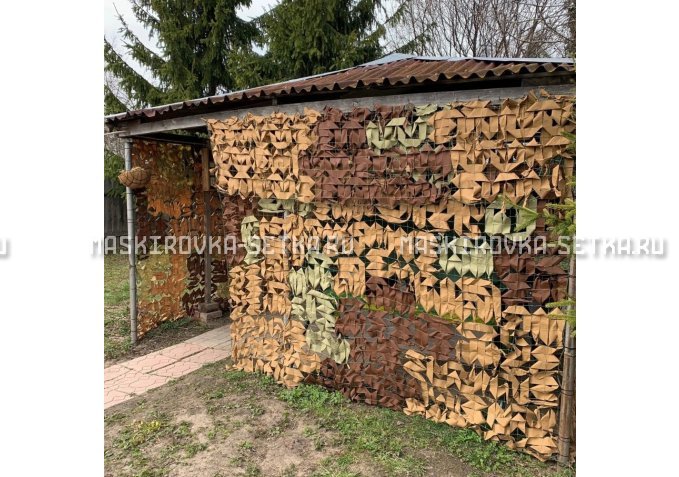 Маскировочная сеть МКТ-2П Поле 3х6 м – купить по цене 5100 руб. в интернет-магазине в городе Волгоград картинка 2