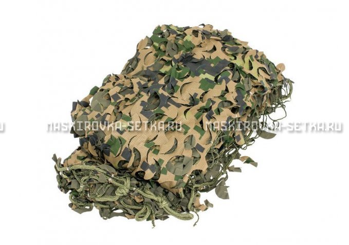 Массеть Camosystems Пейзаж-Профи Лес 3D 1,8х6 м  – купить по цене 7700 руб. в интернет-магазине в городе Волгоград картинка 1