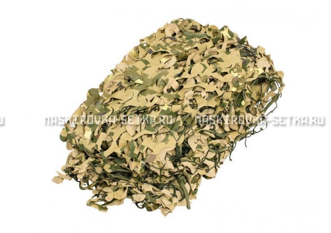 Массеть Camosystems Пейзаж-Профи Милитари 3D 1,8х6 м  – купить по цене 7700 руб. в интернет-магазине в городе Волгоград картинка 1