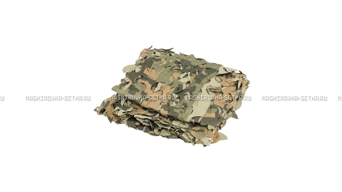 Сетка Camosystems Пейзаж Полынь 3D 2,4х3 м  – купить по цене 3100 руб. в интернет-магазине в городе Волгоград картинка 6