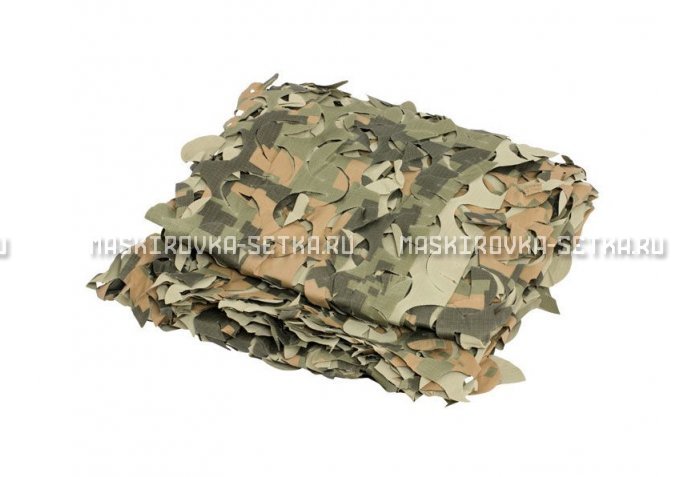 Сетка Camosystems Пейзаж Полынь 3D 2,4х3 м  – купить по цене 3100 руб. в интернет-магазине в городе Волгоград картинка 1