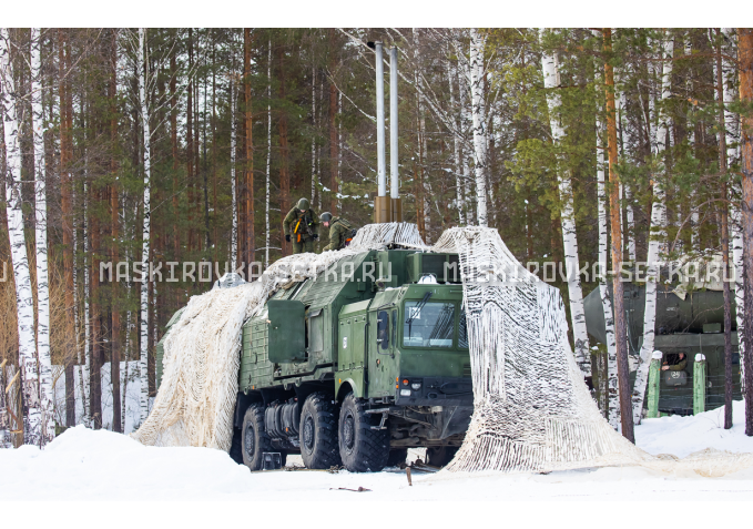 Маскировочный комплект МКТ-2С Снег 12х18 м без АП – купить по цене 58200 руб. в интернет-магазине в городе Волгоград картинка 5