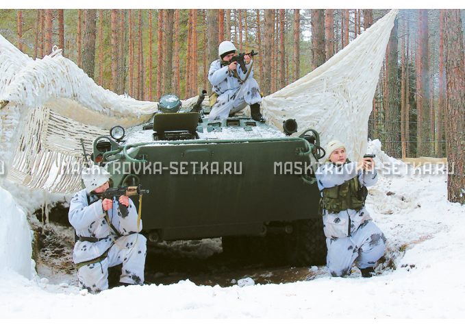 Маскировочный комплект МКТ-2С Снег 12х18 м без АП – купить по цене 58200 руб. в интернет-магазине в городе Волгоград картинка 6